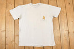 Vintage 1990s Bad Dog Surfing Souvenir Ocean T-Shirt Men's L