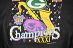 Vintage 1997 Green Bay Packers Super Bowl Champions NFL Crewneck Sweatshirt Men's L