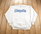 Vintage 1990s Chiquita Bananas Crewneck Sweatshirt Made In USA