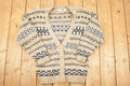 Vintage 1990s DD Sloan Abstract Knit Cardigan Sweater Women's S