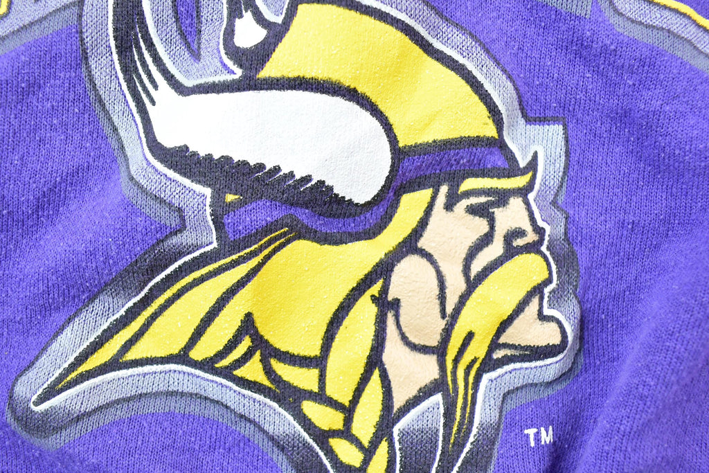 Vintage 1990s Minnesota Vikings Logo 7 NFL Crewneck Sweatshirt
