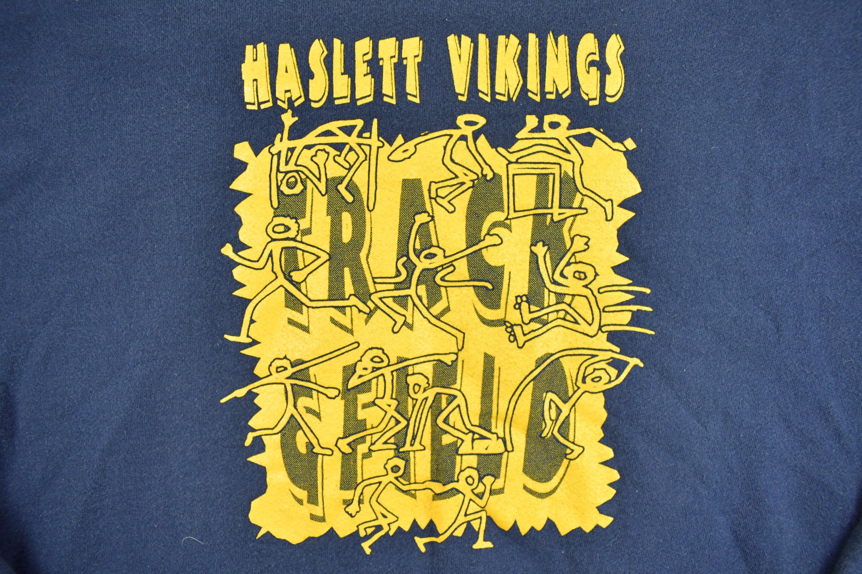 Vintage 1990s Haslett Vikings High School Collegiate Crewneck