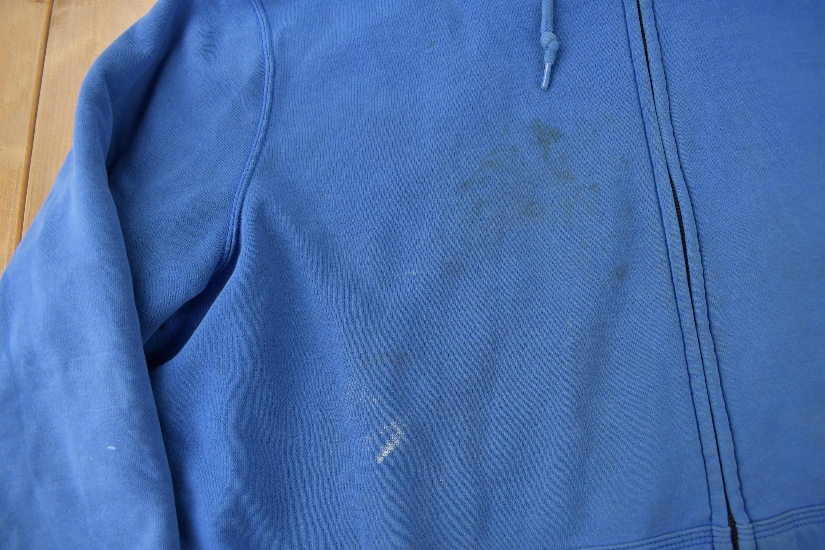 Vintage Y2K Distressed Heavy Weight Carhartt Lined Hoodie Sweatshirt