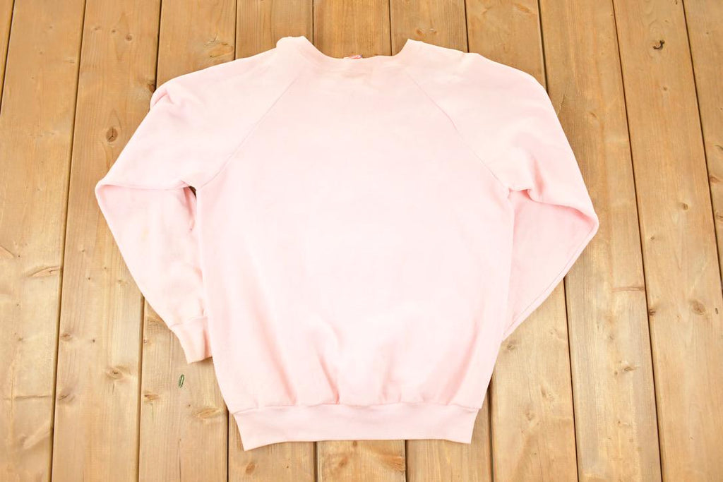 Vintage 1990s New York Skyline Golden Sparkle Crewneck Sweatshirt Women's L