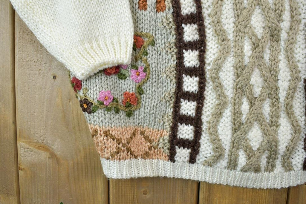 Vintage 1990s Plus Prefered Knit Crewneck Sweater