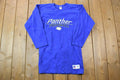 Vintage 1990s Russell Spring Lake Park Panther Football University Collegiate Crewneck