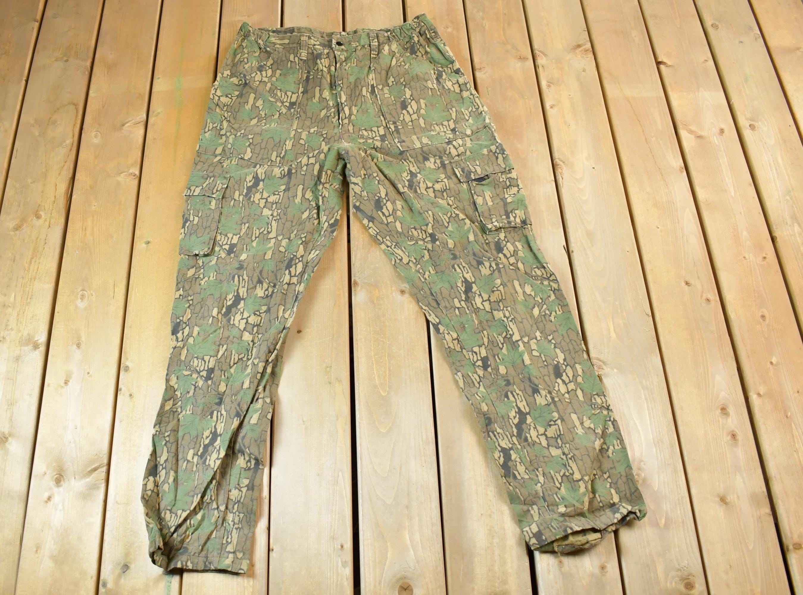 Vintage 1990s Army Camouflage Cargo Pants Size 38 x 33