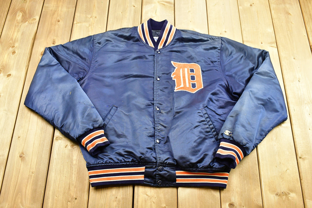 Vintage 1980s Detroit Tigers MLB Satin Starter Jacket