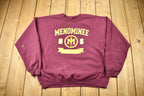 Vintage 1990s Menominee Graphic Crewneck Sweatshirt