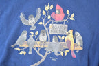 Vintage 1990s Bird Board Meeting Souvenir Crewneck Sweatshirt Made In USA