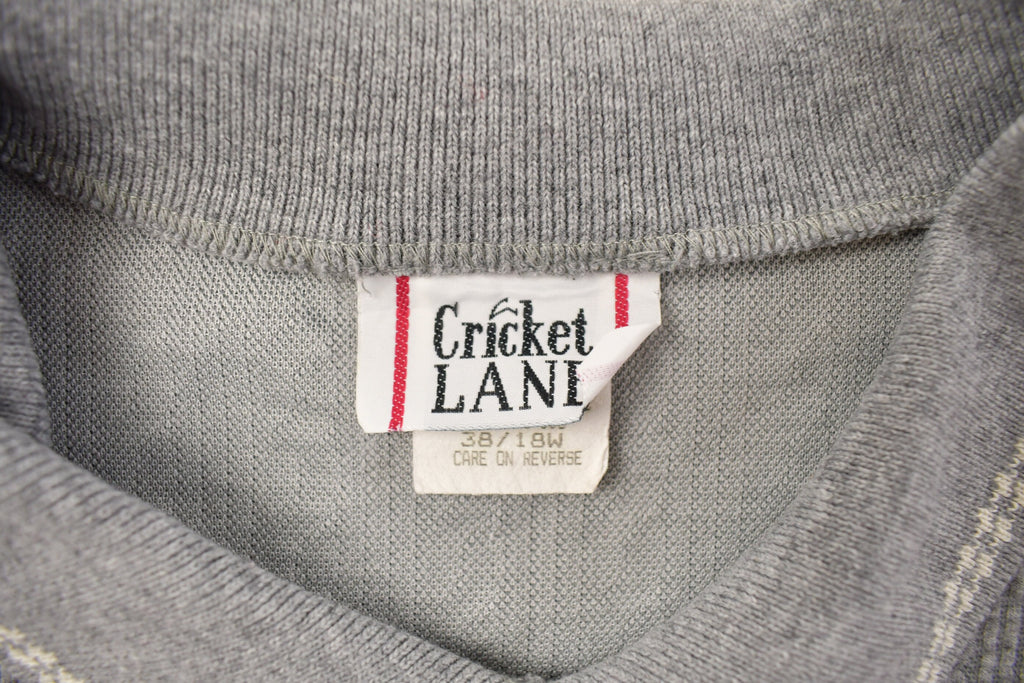 Vintage 1990s Cricket Lane Abstract Collard Crewneck Sweatshirt