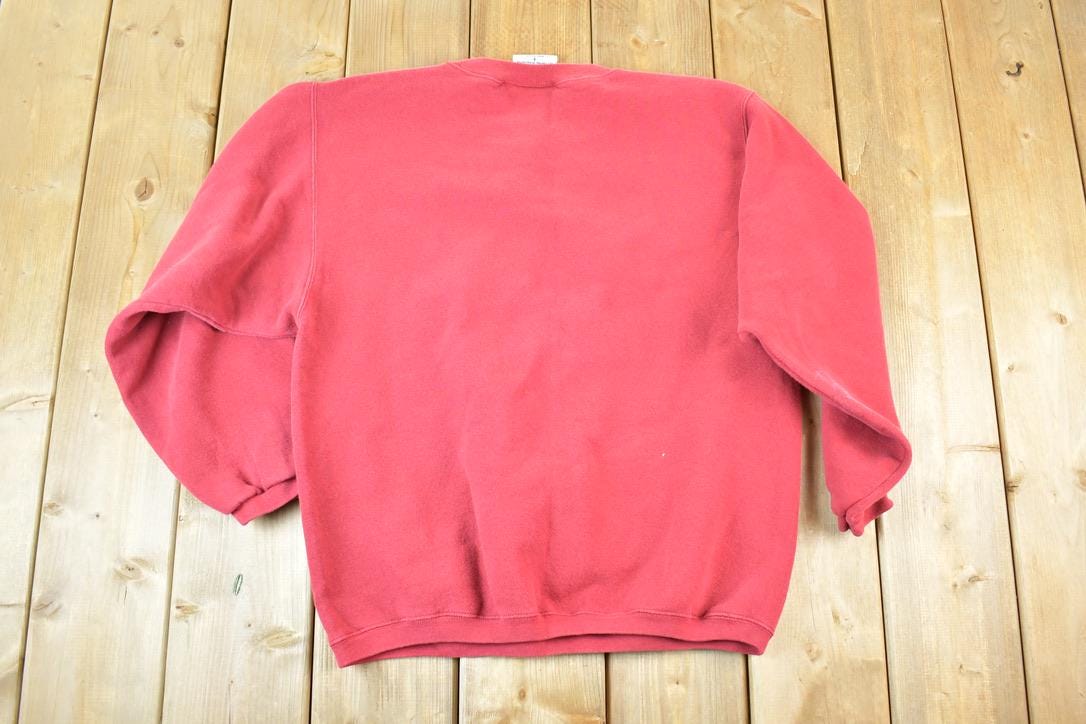 Vintage 1990s Maine The Way Life Should Be Crewneck Sweatshirt Mens S