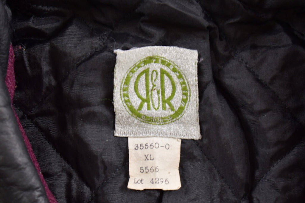 Vintage 1990s Rest and Relaxation Aztec Pattern Wool Jacket