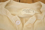 Vintage 1990s Army Thermal Streetwear Blank Crewneck Shirt Men's S