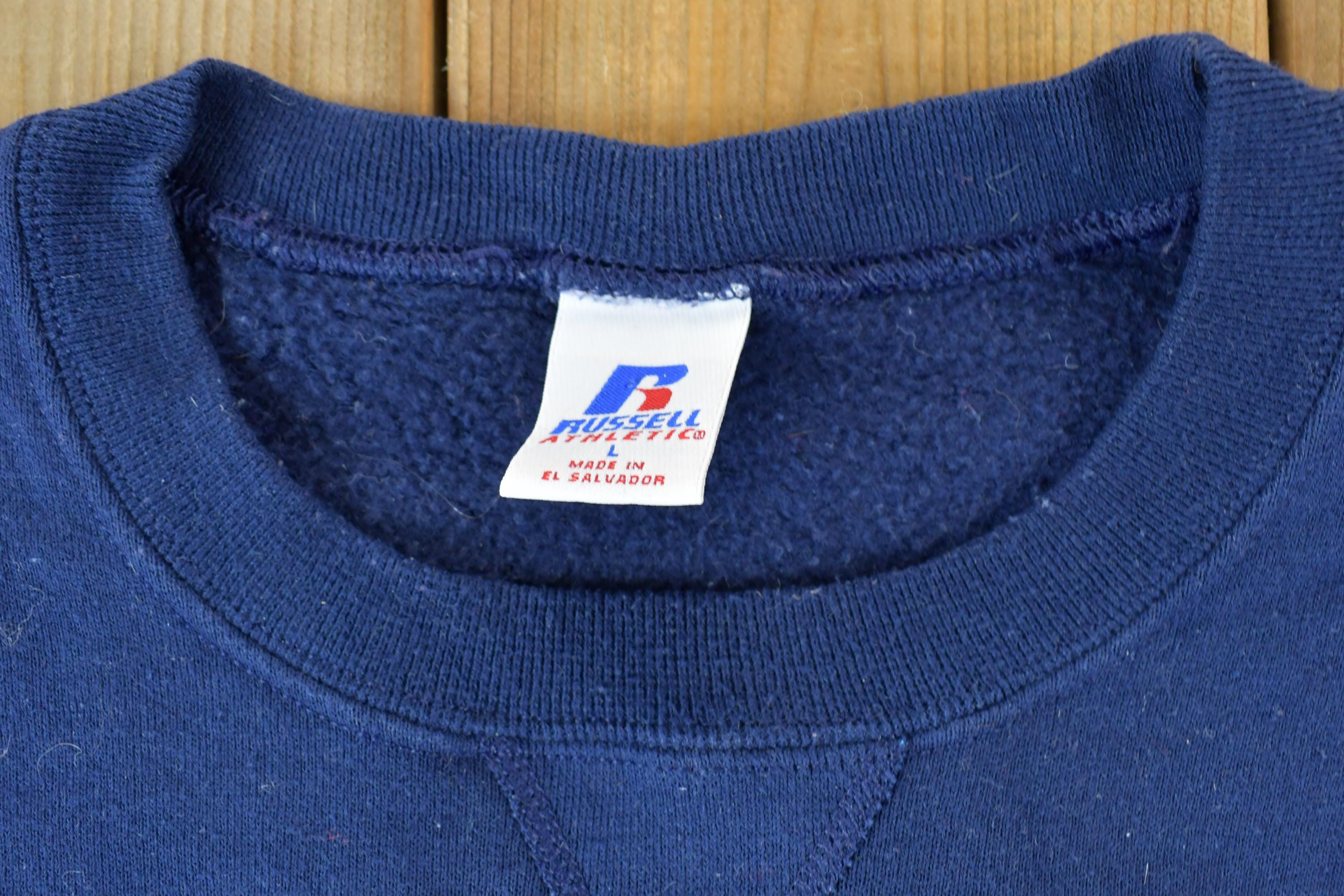 Vintage 1990s Russell Athletics Blank Crew Neck Sweatshirt