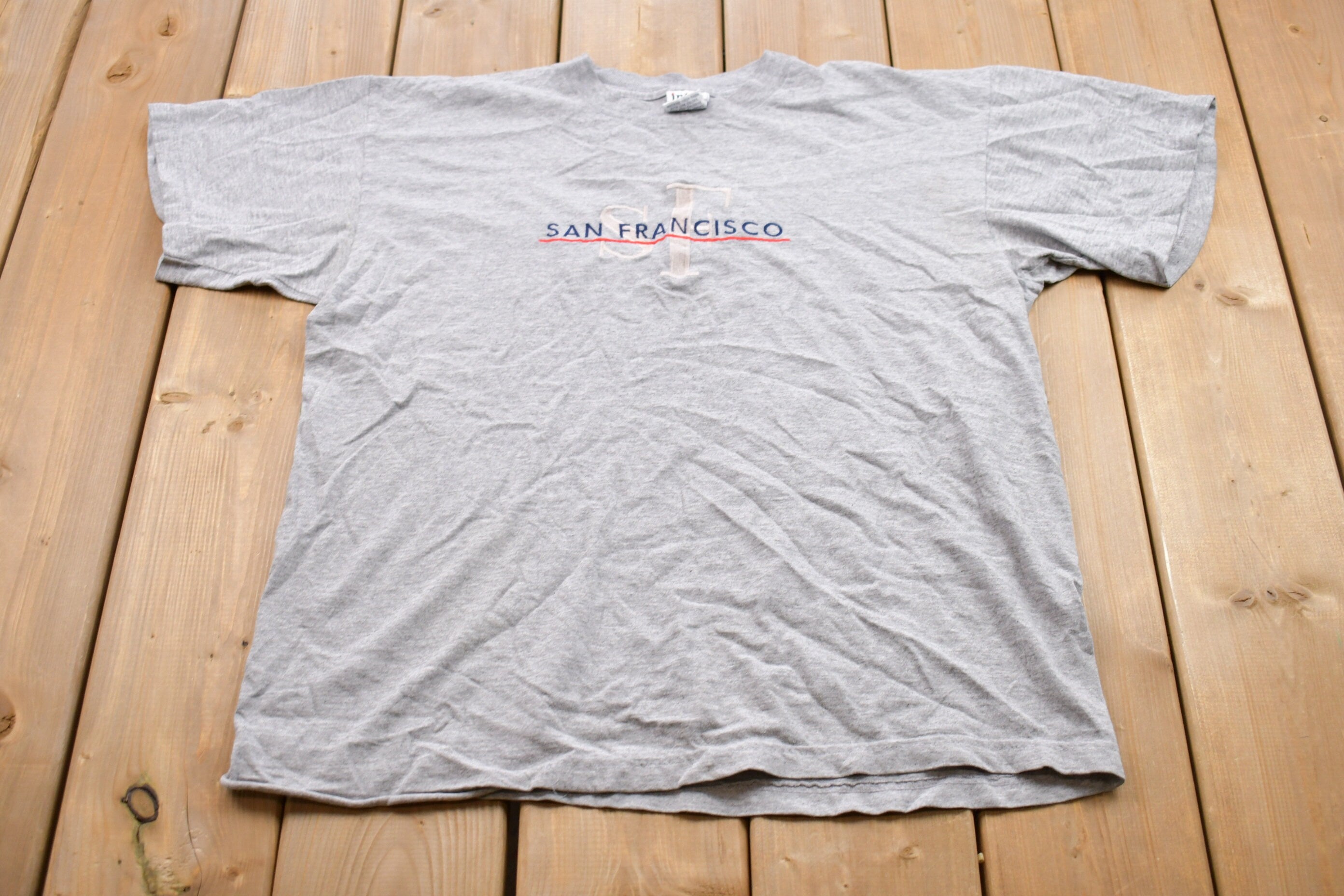 Vintage 1990s San Francisco Embroidered T-Shirt