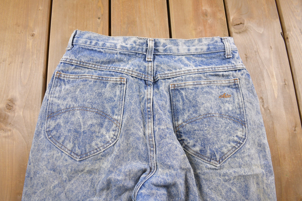 Vintage 1990's Chic Acid Wash Jeans 29 x 27