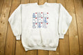 Vintage 1990s Kitty Cat Graphic Crewneck Sweater