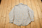 Vintage 1990s Levi's Plaid Flannel Button Up Shirt