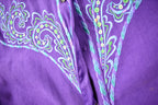 Vintage 1980s Bob Mackie Western Style Button Up Shirt
