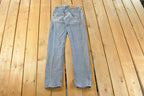 Vintage 1990s Levi's Denim Jeans Women's 26 x 34 / Original Fit / 90s Levi's / Distressed Sun Faded Jeans