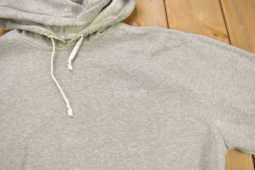 Vintage 1990s Carhartt Heather Grey Hoodie