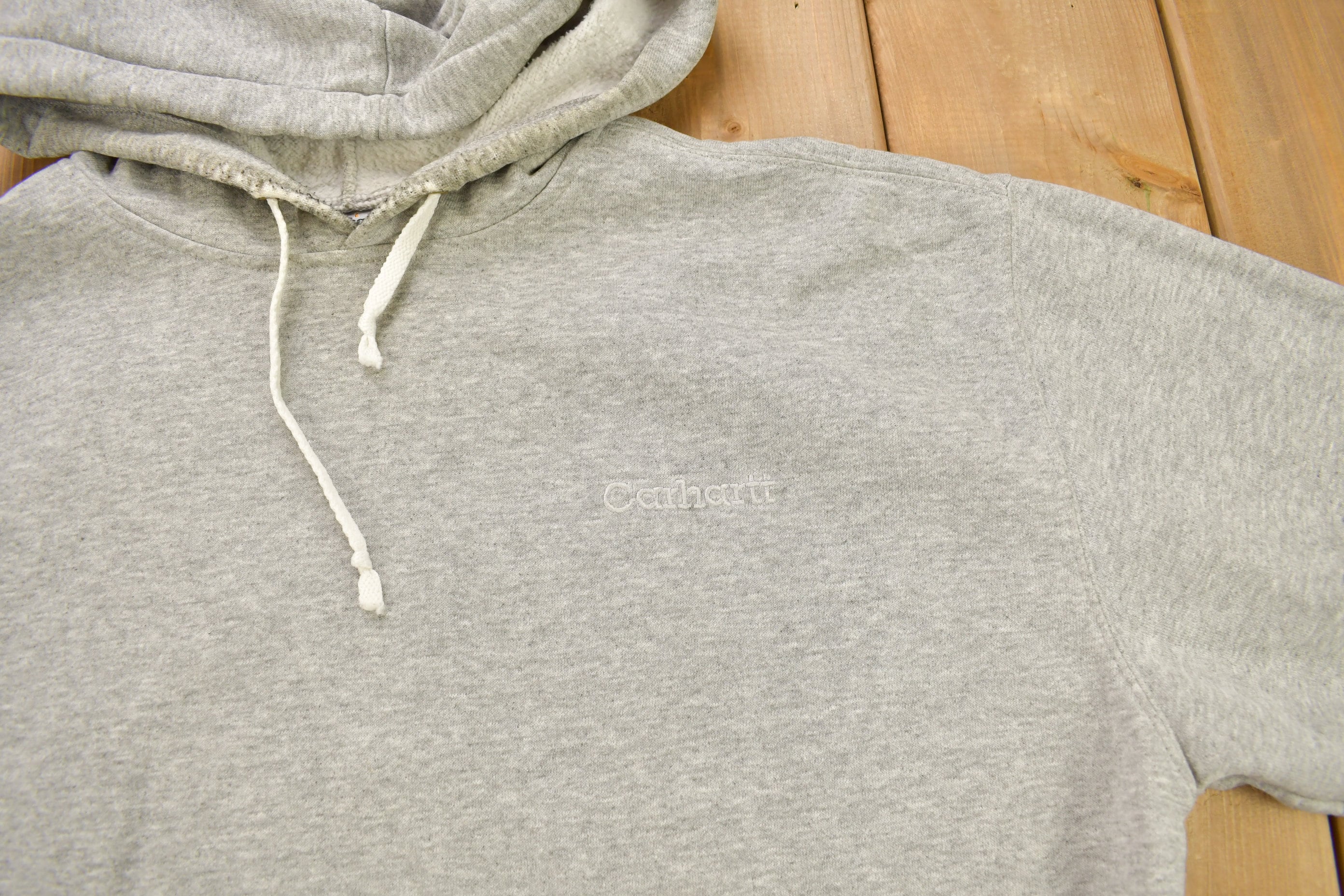Vintage 1990s Carhartt Heather Grey Hoodie
