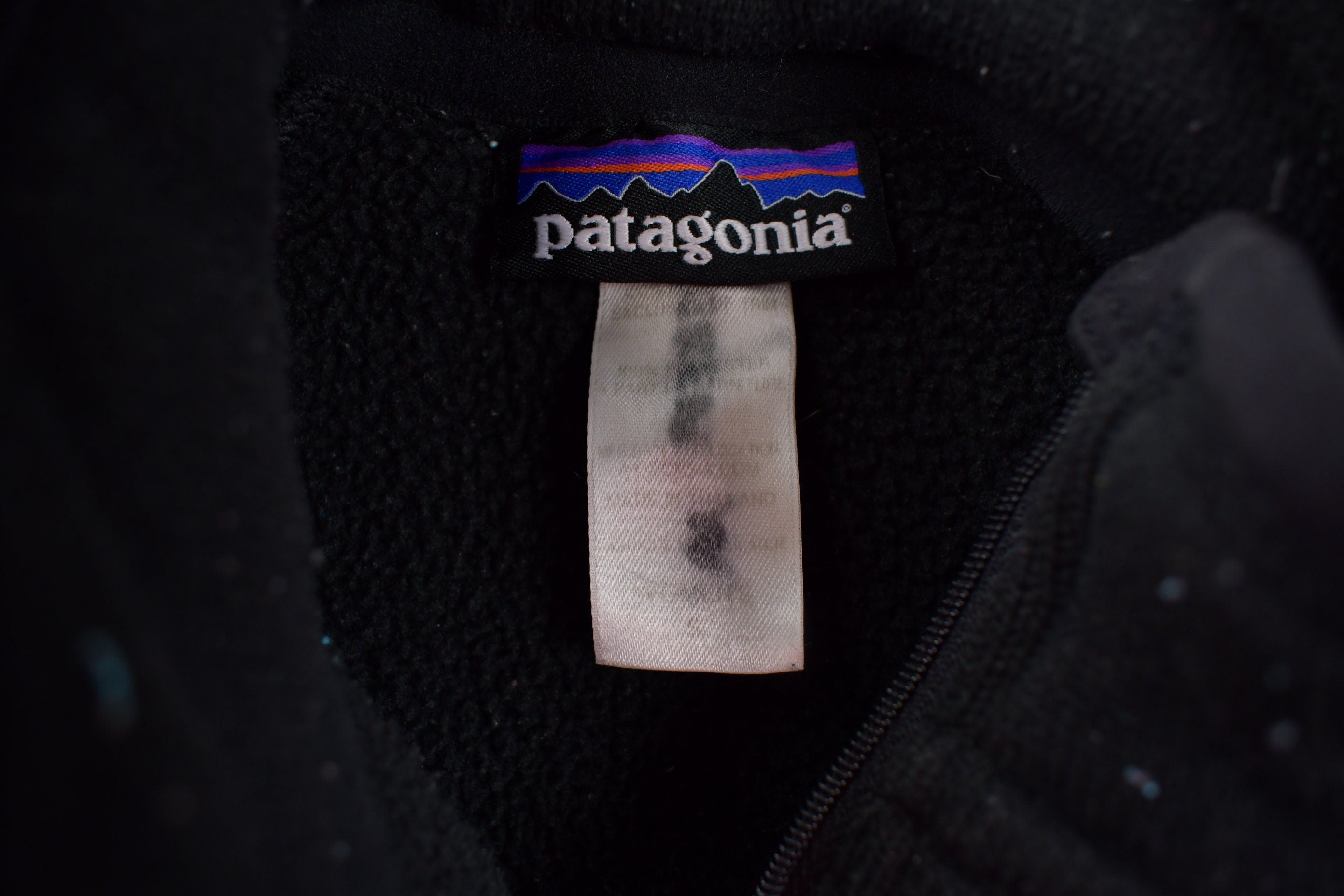 Vintage Y2K Patagonia Women's Quarter Zip Fleece Sweater Size Small