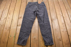 Vintage 1990s Levi's 550 Red Tab Jeans Size 32 x 31 / Made in USA / 90s Denim / Streetwear Fashion / Vintage Black Denim / Vintage Levi's