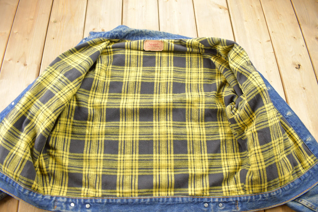 Vintage 1990s Levi's Blanket Lined Jean Jacket