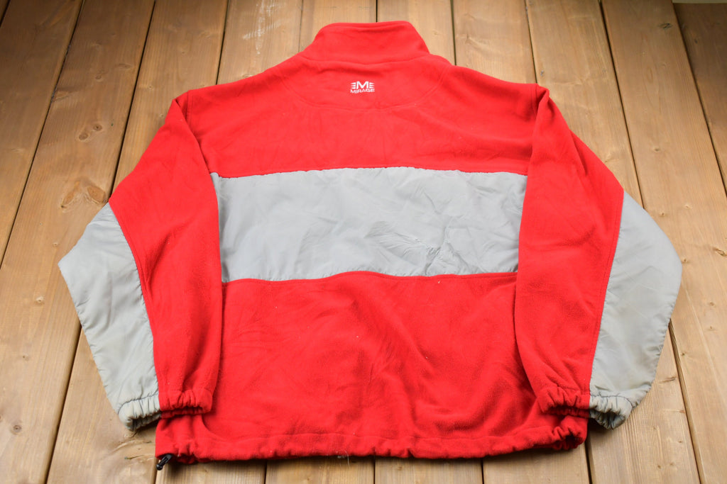 Vintage 1990s University of Ohio State Collegiate Quarter Zip Fleece