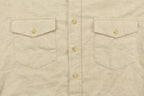 Vintage 1990s Beige Winter Run Button Up Shirt