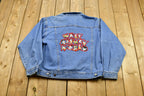 Vintage 1990s Mickey Inc Disney Embroidered Jean Jacket