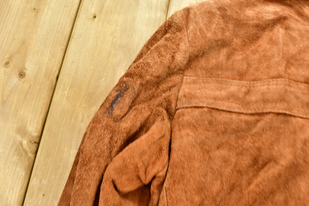 Vintage 1980s The Tannery Leather Suede Women's Jacket
