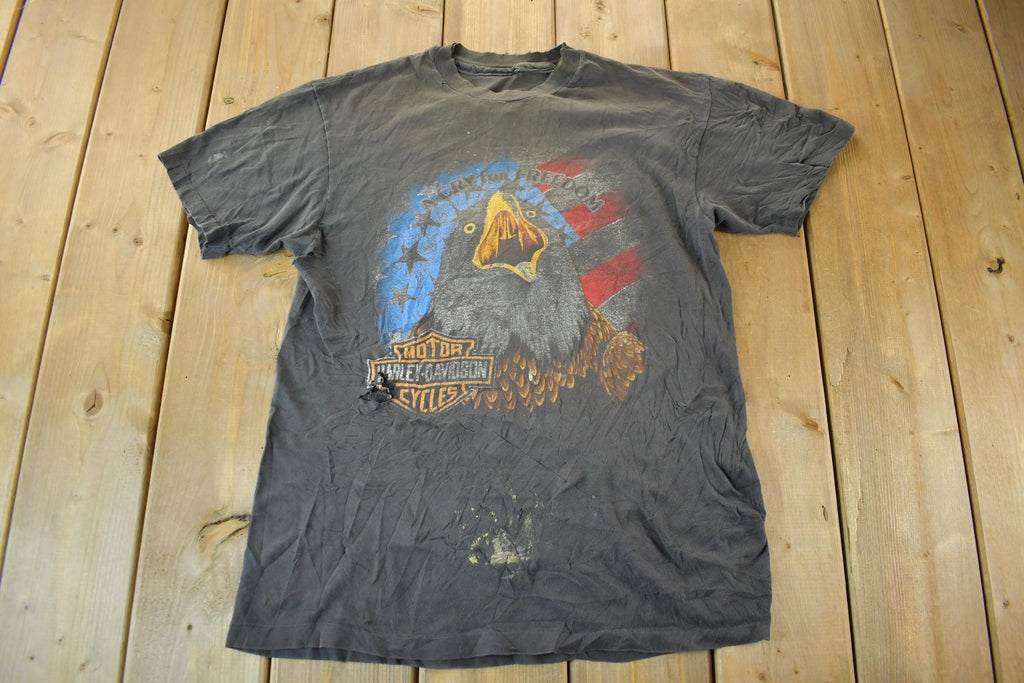 Vintage 1990s Harley Davidson Motorcycles T-Shirt Made In USA