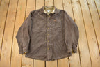 Vintage 1990s Carhartt Flannel Lined Shirt Men's Medium
