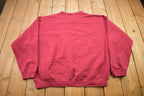 Vintage 1990s Nike Embroidered Mini Swoosh Crewneck Sweatshirt