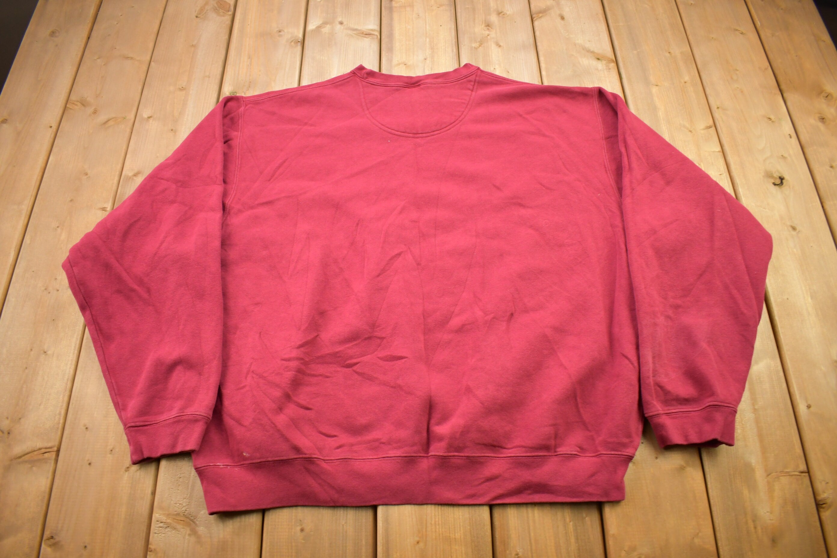 Vintage 1990s Nike Embroidered Mini Swoosh Crewneck Sweatshirt