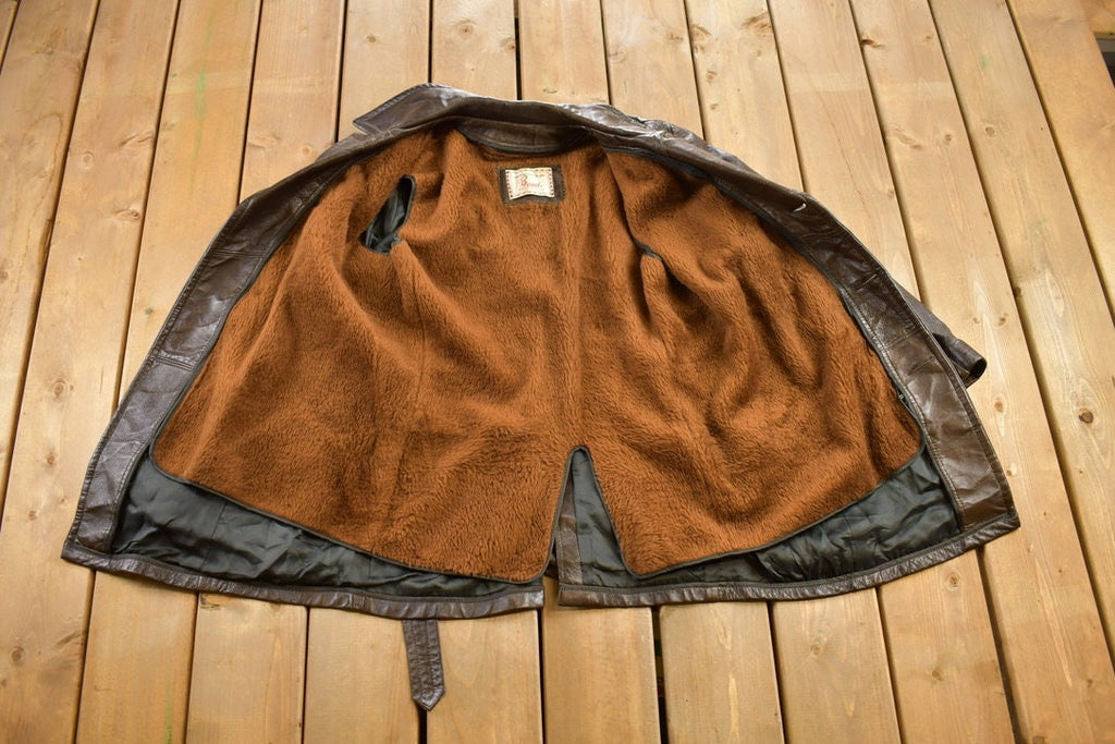 Vintage 1970s Bonds 5th Avenue Leather Jacket