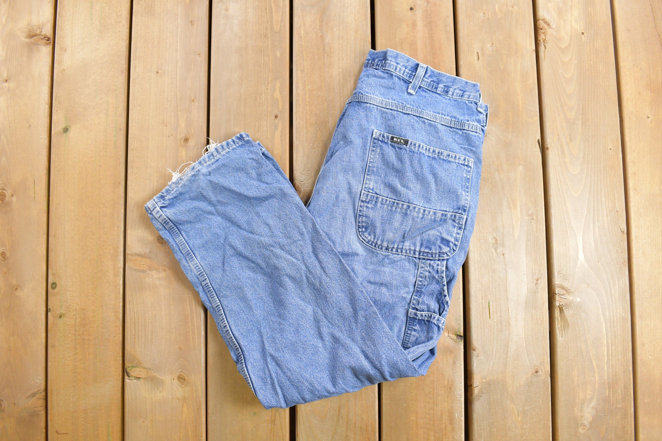 Vintage 1990s Key Denim Jeans Size 35 x 27