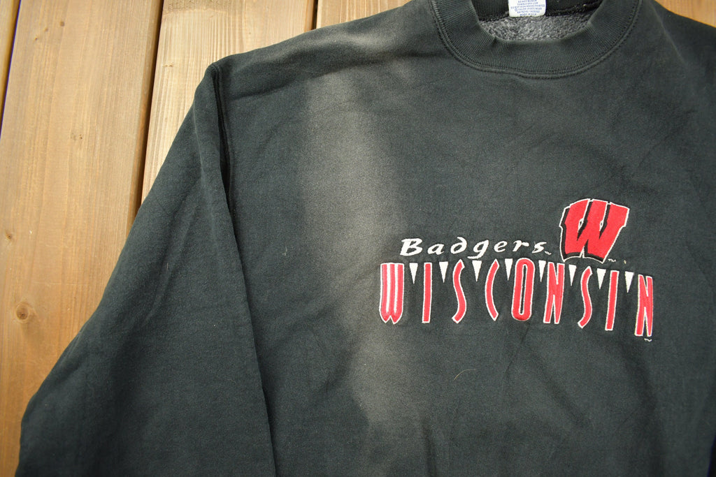 Vintage 1990s NFL Wisconsin Badgers Crewneck Sweatshirt