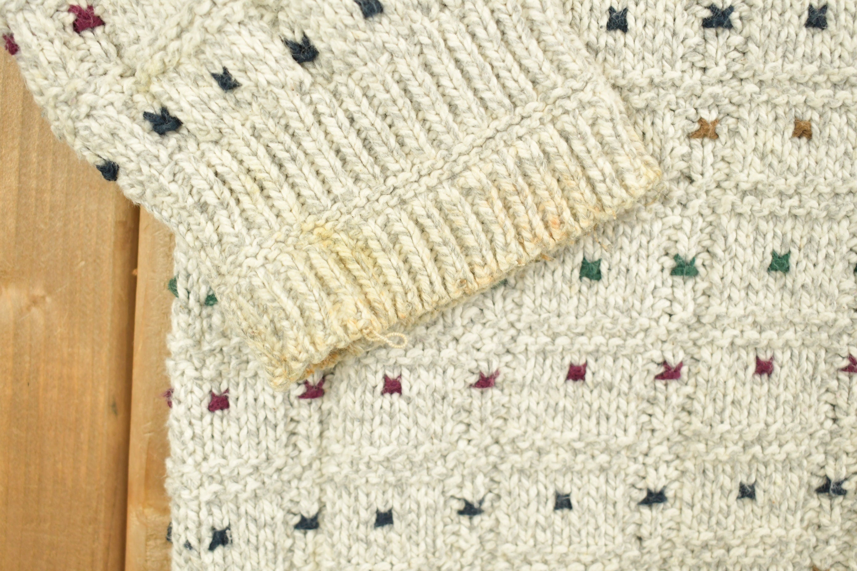 Vintage 1990s Northwoods Great Outdoors Knitted Sweater