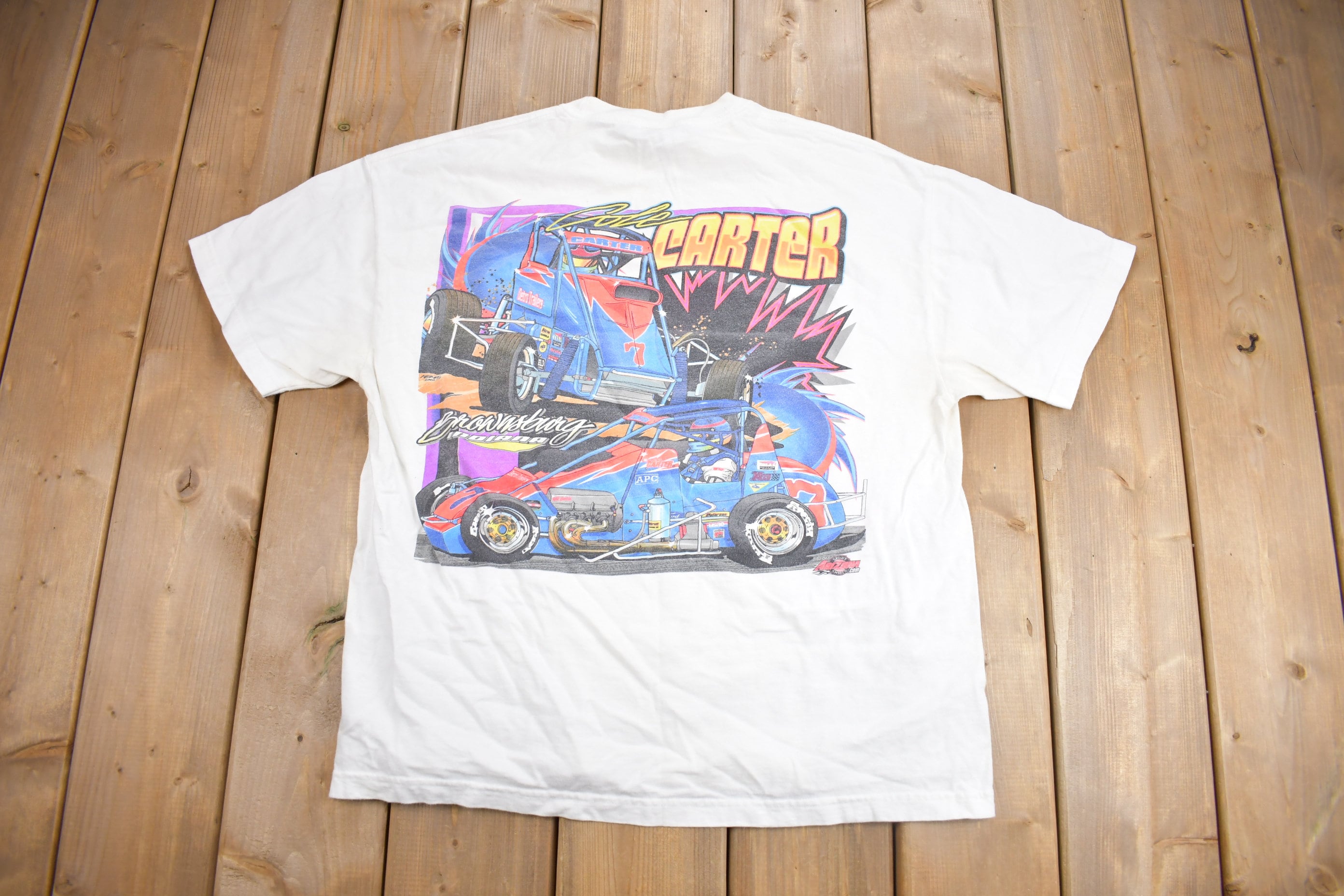 Vintage 2002 Cole Carter Arizona Racing T-Shirt