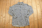 Vintage 1990s Striped Button Up Shirt