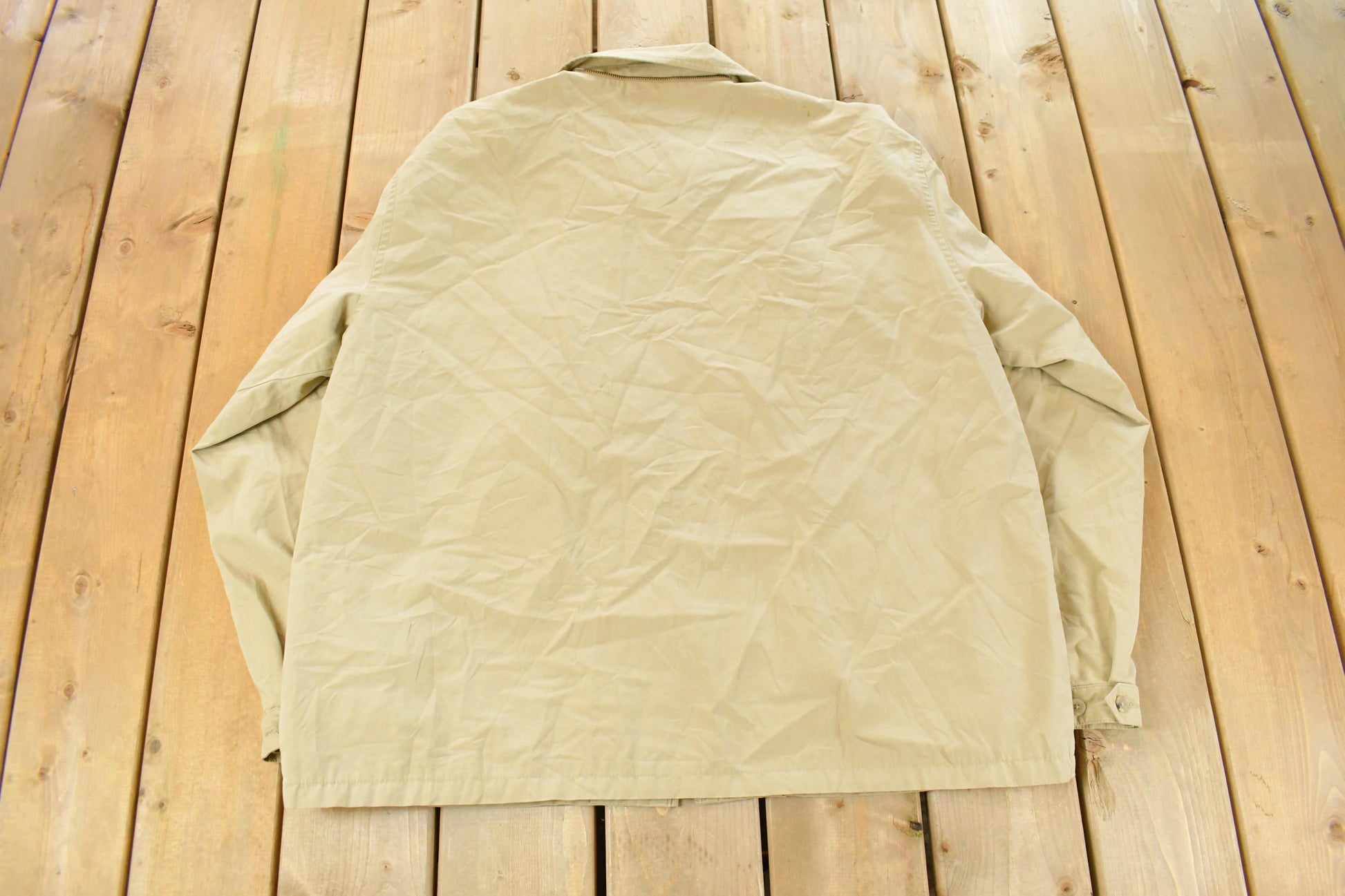 Vintage 1990s Polo Ralph Lauren Poplin Military Field Jacket Men's 2XL