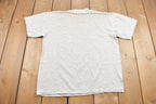 Vintage 1990s Silhouette Wolf Graphic T Shirt