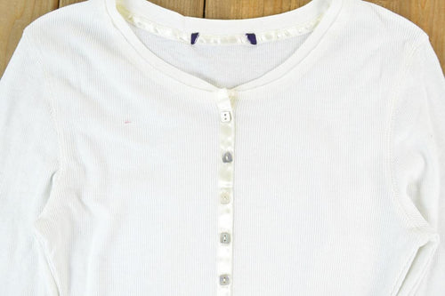Women Vintage Vigoss Y2K Waffle Knit T-Shirt