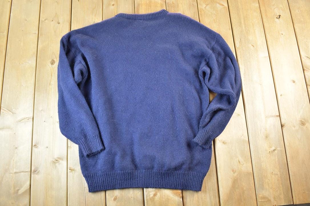 Vintage 1990s Jed Wear Wool Knit Sweater Mens S