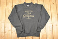 Vintage 1990s Simply The Best Grandma Embroidered Collared Crewneck Sweatshirt Women's XL