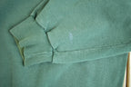 Vintage Y2K Green Champion Small Logo Embroidered Crewneck Sweatshirt - XL